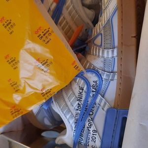 Nike air rubber dunk/ off-white